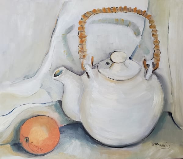 Orange and Teapot