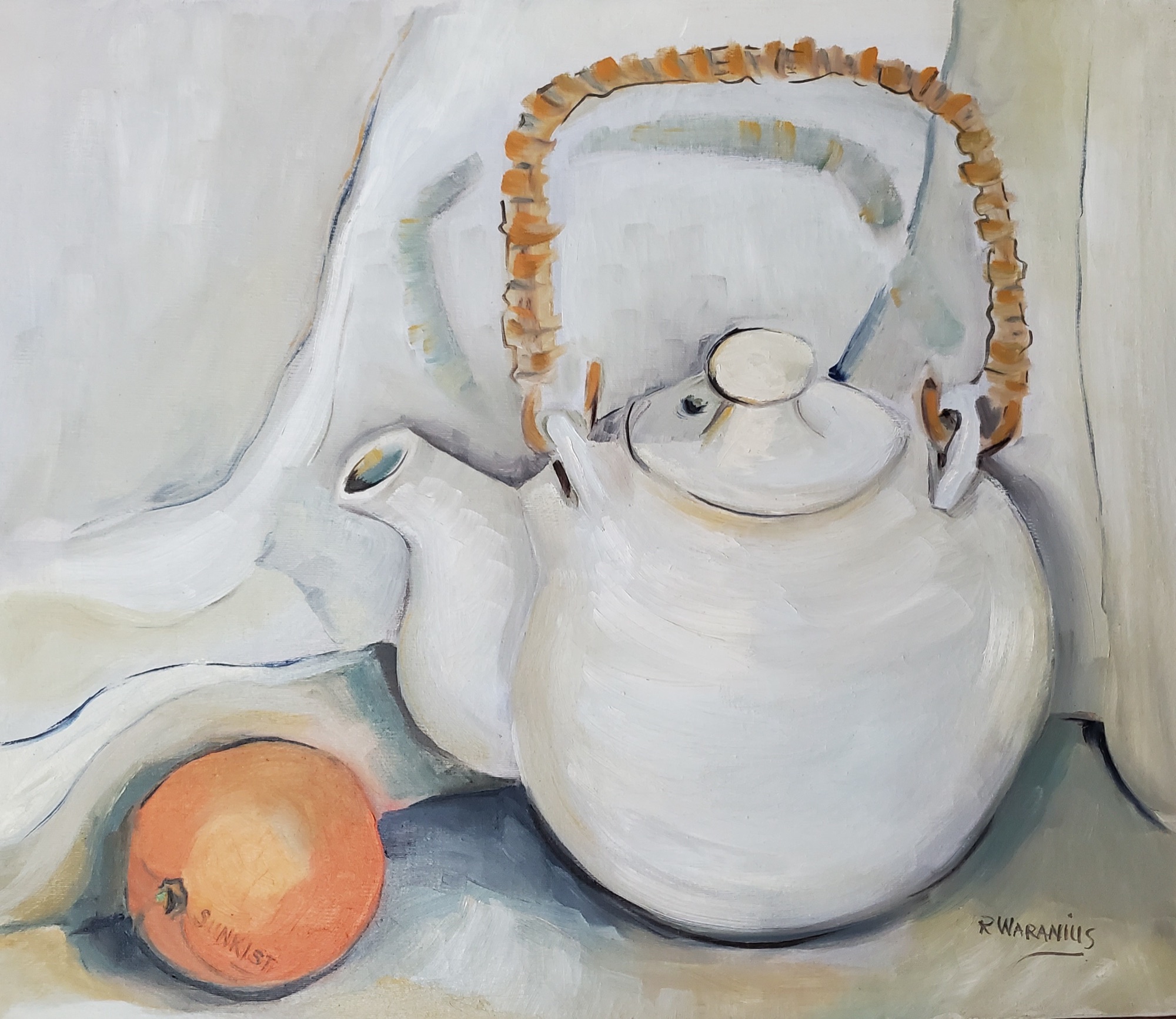 Orange and Teapot
